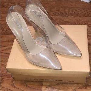 Clear Perspex Heels